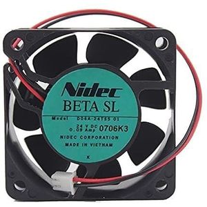 For Fan - 60mm 24V 0.15A 2-Wire Inverter Fan for Hard Drives and CPUs PAPST 8414 H 24V LMNCBVYA