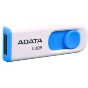 ADATA 32GB C008 USB flash drive USB Type-A 2.0 Blauw, Wit