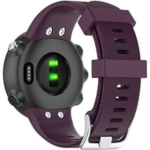 Tyogeephy Bandje compatibel met Garmin Forerunner 45 / Forerunner 45S / Swim 2, sportsiliconen reservearmband voor Garmin Forerunner 45 / Forerunner 45S / Swim 2
