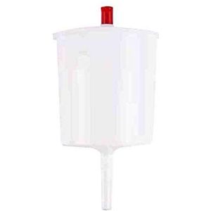 Communie Cup Vuller - Geen Druppeldispenser - Eenhandige Knop Release - RVS Stuurpen - 8 Ounce
