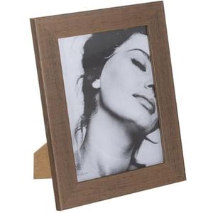 BigBuy Home Fotolijst bruin hout glas 20 x 1 x 25 cm