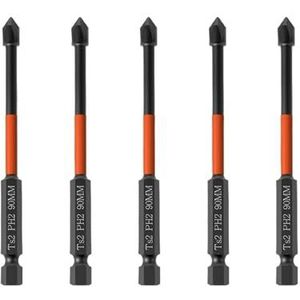 DHRCONPA 25-150mm PH2 kruiskopschroevendraaierset slagboorschroef gelegeerd staal