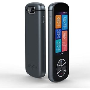 TCCOC 12 Talen Offline vertaalapparaat Draagbaar fotoscanapparaat Vertaalapparaat 107 Online Smart Instant Language Translator Voice Elektronische woordenboekapparatuur (B) Decoration