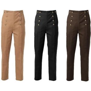 BPURB Victoriaanse broek voor heren, cosplay-kostuum, steampunk, gothic, broek,