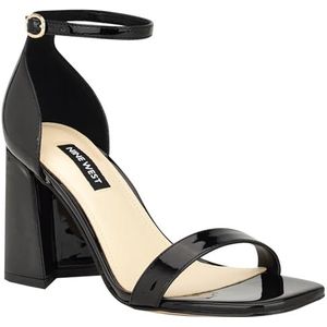 Nine West Ilea sandaal met hak voor dames, Zwart 002, 41 EU