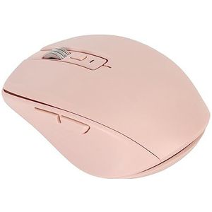 Draadloze Muis, 3D-scrollwiel Plug-and-play-gamingmuis Dual Mode-verbinding voor Computer (Roze)
