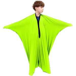 TRQQWEQQ Body Sock Sensory Volwassenen 3-18 Sensorische Sokken Full-Body Wrap Stretchy Body Sox om stress te verlichten voor jongens meisjes met sensorische verwerkingsstoornis (groen A, XL/XL)