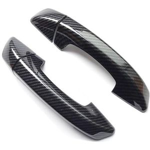 buitendeur handgrepen VOOR VW Voor Scirocco 3 Mk3 2008-2015 Koolstofvezel Chrome Auto Si Urgreep Cover Trim Styling