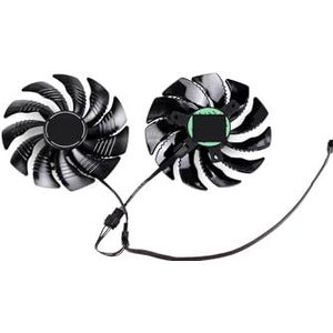88MM T129215SU RTX 2060 koelventilator voor Gigabyte voor GTX 1660 1650 Super Ti grafische kaart PLD09210S12HH(Black 2-Fan T12)