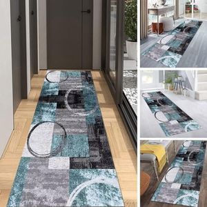 Runner Tapijt voor Hal Antislip 60cm/70cm/80cm/100cm Breed Modern Wasbaar Gebied Tapijt Ingang Gang Hal Keuken Trap Slaapkamer Runner Tapijt (Size : 100×400cm)