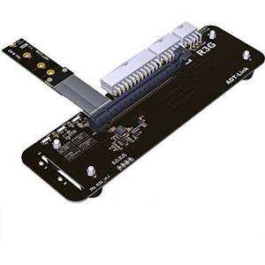 ADT-Link M.2 M sleutelondersteuning voor externe NVMe grafische kaart met PCIe3.0 x4 25cm 50cm 32GB riser-kabel voor ITX STX NUC VEGA64 GTX1080ti (25 cm, R43SG) (25 cm, R43SG-TU)
