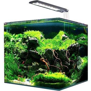 Amtra Nanotan System 36 – aquarium van glas, compleet met ledlicht, filter en mat, 40 x 30 x 30 cm, 36 liter