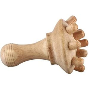 Natuurlijke Houten Paddestoel Massager Hout Gua Sha Therapie Massage Gereedschap Voor Anti-Cellulite Lichaam Relax Spier Release 1Pcs