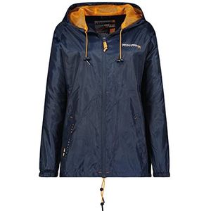Geographical Norway Boat Lady - Windjack voor dames outdoor - Damesjas met lange mouwen - tactische jas, Marineblauw, L