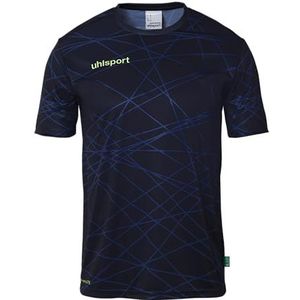 uhlsport Prediction Shirt korte mouwen sport-T-shirt, voetbalshirt voor keeper en spelers - keepersshirt voor kinderen en volwassenen
