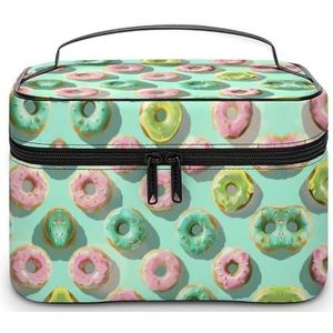 HJUQNGF Cosmetische tas draagbare bril op tafel toilettas grote capaciteit reizen make-up tas schoonheid make-up organizer voor full-size shampoo conditioner borstels set make-up accessoires, Mini