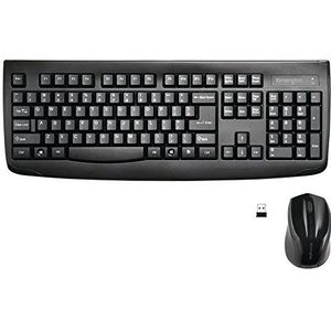 Kensington Pro Fit Wireless Desktop Set toetsenbord Inclusief muis Bluetooth QWERTY Engels Zwart