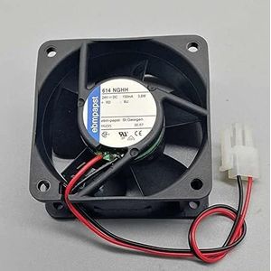 LMNCBVYA - 6025 Ventilator voor efficiënte luchtstroom en 6CM 24V 3.6W Omvormer Ventilator 614NGHH