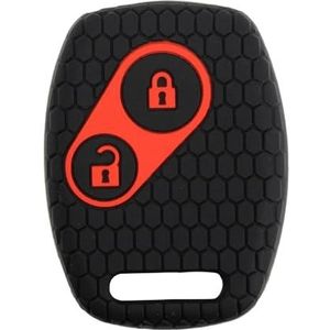 Autosleutel beschermhoes Afstandsbediening Fob Cover Voor CR-V Voor Civic Voor Insight Voor Fit SRV FRV Voor Akkoord 7 Voor Jazz Gr8 150 R Siliconen 2 Knoppen Case Shell Sleutel Shell