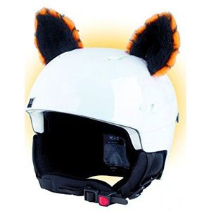Crazy Ears Helm-accessoires, oren, kat/tijger/lynx/kikker, ski-oren geschikt voor skihelm, motorhelm, fietshelm en nog veel meer, tijgeroren