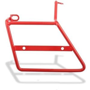 bagagedrager Geschikt Voor DAX 125 Voor ST125 2021-2024 Motorfiets Linker Zadeltas Zijkofferbaktas Steunbeugel Motorfiets bagagedrager(Rood)
