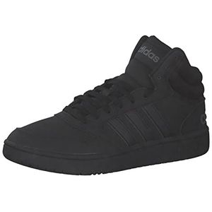 Adidas - Mid Hoops 3.0 - Sneakers - Zwart - Textiel