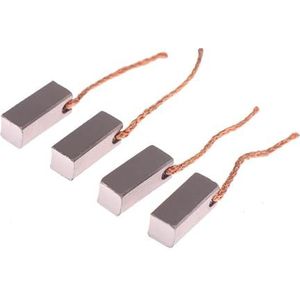10 stuks koolborstels voor auto verwarming ventilator 8 * 8 * 20 mm