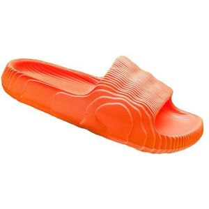 Yimuzche Slippers voor heren en dames, zomer, doucheslippers, antislip, dik, zachte demping, comfortabele sandalen, zwembad, strand, huis, slippers, Oranje, 45/46 EU