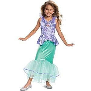 Ariel de Zeemeermin Kostuums | Disney De Kleine Zeemeermin Ariel Deluxe | Meisje | Large | Carnaval kostuum | Verkleedkleding