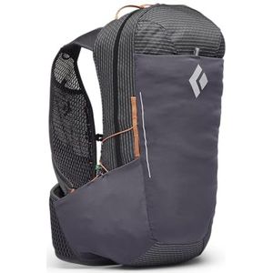 Black Diamond Pursuit Rugzak met 15 stuks, grijs, lichte functionele bergsport, dagrugzak, 15 l, maat M, kleur carbon, grijs