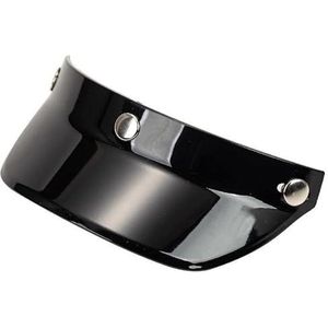Motorhelm vizier lens, Helm Vizier, Retro Helm Vizier 3/4 Helm Vizier Motorhelm met 3 Gespen Speciaal Vizier Vizier Vizier