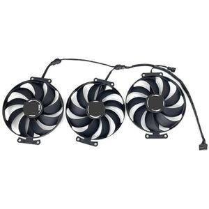 12V CF9010U12D koelventilator voor ASUS voor GeForce RTX3070 RTX3060Ti MEGALODON grafische kaart(Black 3-Fan)