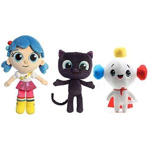 Katten Pluche Pop Speelgoed Aurora Pluche True and The Rainbow Kingdom Bartleby Pluche Kat Knuffels Cadeau Voor Kinderen Kinderspeelgoed 25CM / Waar en het Regenboog Koninkrijk