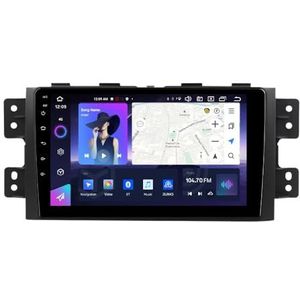 Android 14 Auto Radio Stereo voor K-IA Borrego Mohave (2008-2012) 9 Inch Touchscreen Multimedia Speler met Draadloze Carplay 2 Din GPS Navigatie FM RDS Bluetooth 5G-WiFi SWC DSP,M100s