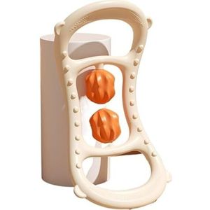 Yogaring met bumproller massage open schouder rug stretchring Pilates yoga stretchhulpmiddelen (Size : Orange)