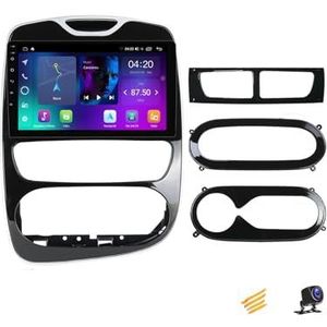 ZARAPLUS Android 13 Autoradio MP5-Speler Met Navigatie 9 Inch Touchscreen Autoradio Compatibel Met Renault Clio 4 2012~2018, Voor 4G/WIFI/FM/SWC/DSP/Android Auto/Carplay,NF1