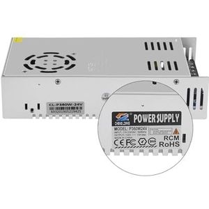 3D Printer Voedingsschakelaar DC 24V 360W 500W Voedingsbron Transformatorschakelaar 3D Printer Onderdelen(C360W-24V)