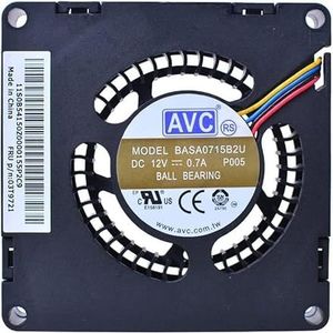 For DC12V 0.70A Turbo Cooler Fan for CPU and Chassis BASA0715B2U 7015 70x70x15mm LMNCBVYA