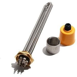 LIUCH DN32/DN40/DN50 Verwarmingselement Roestvrij Staal TIEN 110 V/220 V Verwarmingsweerstand Pijp Met interne Moer(DN32,380V_9KW 285MM)
