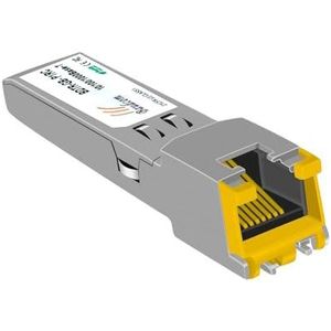 1G SFP naar RJ45 Mini-Gbic Module 100 meter, 1000Base-T koperen transceiver compatibel voor Cisco GLC-T/SFP-GE-T, Meraki MA-SFP-1GB-TX, Ubiquiti UniFi UF-RJ45-1G, Netgear, Zyxel, D-Link, TP-Link en