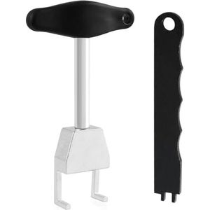 CZAYEFNH Bougiesleutel, 2 Stuks Universeel,Draaibare Bougiesleutel, Verwijderaar， Installatiegereedschap, Bougiestekker voor Autoreparatie