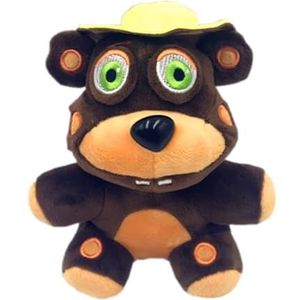 NEFLUM 7.87'' Beveiliging Breach Ruin Plushies, Populaire Horror Game Five-Night-Fr.ed.ys Series Karakter Perifere Pluche Poppen, Knuffelbare Foxy de Piraat & Glamrock Chica, Fan Collectible Knuffels