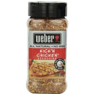 Weber Seasoning, Kick 'N Chicken, 7.25 oz