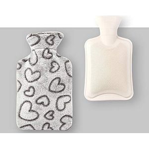 DieffematicRSD Warmwaterkruik Water 1000 ml Heet waterfles rubber warm waterfles NUANSHOU (Color : M)