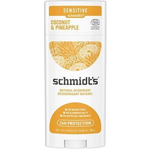SCHMIDT'S - Natural Deodorant Stick Coconut Pineapple - 3.25 oz. (92 g)