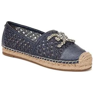 Sam Edelman Khiara espadrille voor dames, Hudson Blauw, 37.5 EU