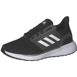 adidas Heren EQ19 Run Sneakers, Core Black/Ftwr White/Iron Met., 46 2/3 EU