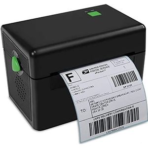 Etiketprinters Label Printer-High Speed ​​4x6 Thermische printer for verzending en verzendkosten Labels Thuiskantoor Ondersteuning Meerdere systemen (Color : 100x150mm paper)