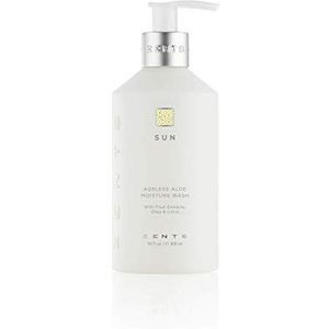Zents Hand- en Body Wash (zonnegeur) hydraterende anti-aging reiniger met biologische sheaboter en aloë voor de droge huid, 295 ml