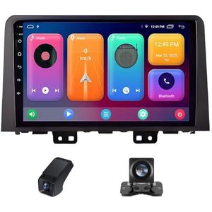 Android 14 2 Din Autoradio geldt voor Hyundai Staria H1 2021-2023 Ingebouwd CarPlay/Android auto/GPS-navigatie/FM-Bluetooth 10 Duim Touch screen/Stuurbediening achteruitrijcamera(X1)
